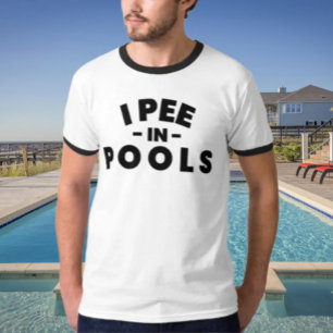 Je Fais Pipì Dans Les Piscines T-Shirt