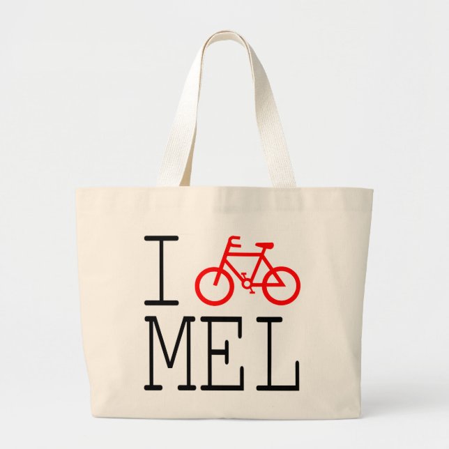 Je fais un cycle Melbourne ! Sac fourre-tout (Devant)