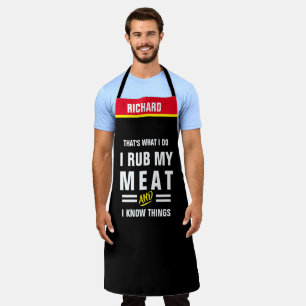 Je Frotte Mon Tablier de Viande - Cadeau Drôle de 