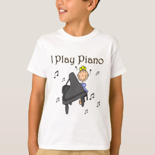 Je joue aux t-shirts et cadeaux de piano