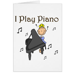 Je joue le T-shirts et les cadeaux de piano