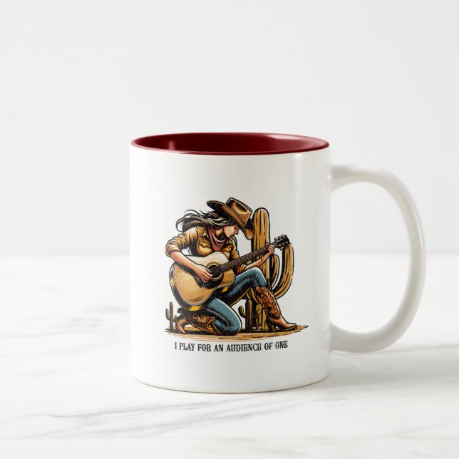 Je joue pour un public d'une tasse (Droit)