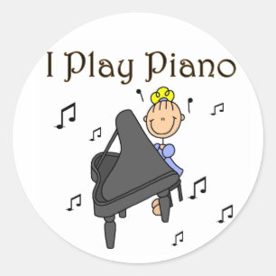 Je Joue Stickers Piano Stickers
