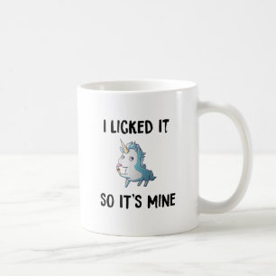 Je l'ai léché ainsi sa tasse de tasse de café d