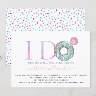 Je le fais Invitation à la douche nuptiale à thè