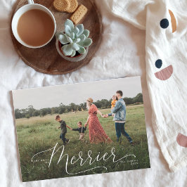 Je leichter die Weihnachtskarte ist Ankündigung