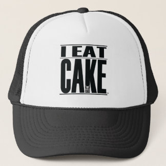 JE MANGE le casquette de camionneur de GÂTEAU