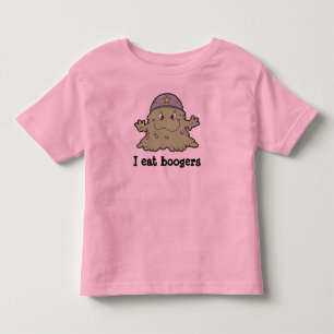 Je mange le T-shirt de boogers pour des enfants en