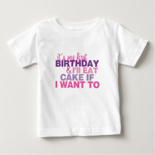 Je mangerai le gâteau si je veux au ęr T-shirt