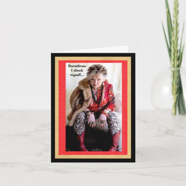 Je me choque de ce que je dis et de faire Carte (Devant)