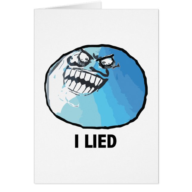 Je me suis trouvé visage Meme de rage (Devant)