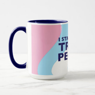 Je Me Trouve Avec Les Gens Trans Mug