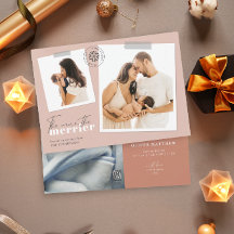 Je mehr das Merrier Rust Geburt Ankündigung Foto