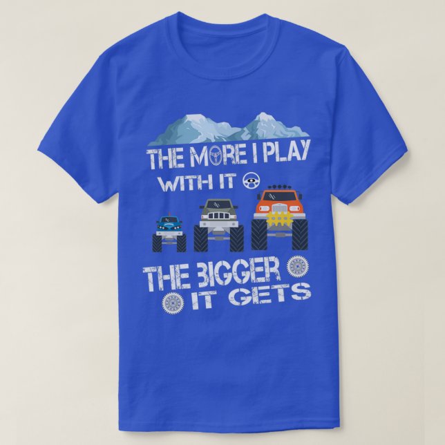 Je mehr ich damit spiele, umso größer wird es vom  T-Shirt (Design vorne)