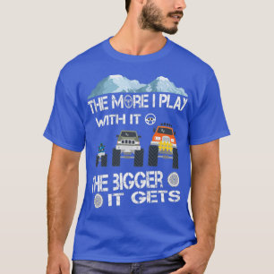 Je mehr ich damit spiele, umso größer wird es vom T-Shirt