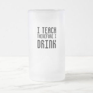 Je m'enseigne donc bois la tasse