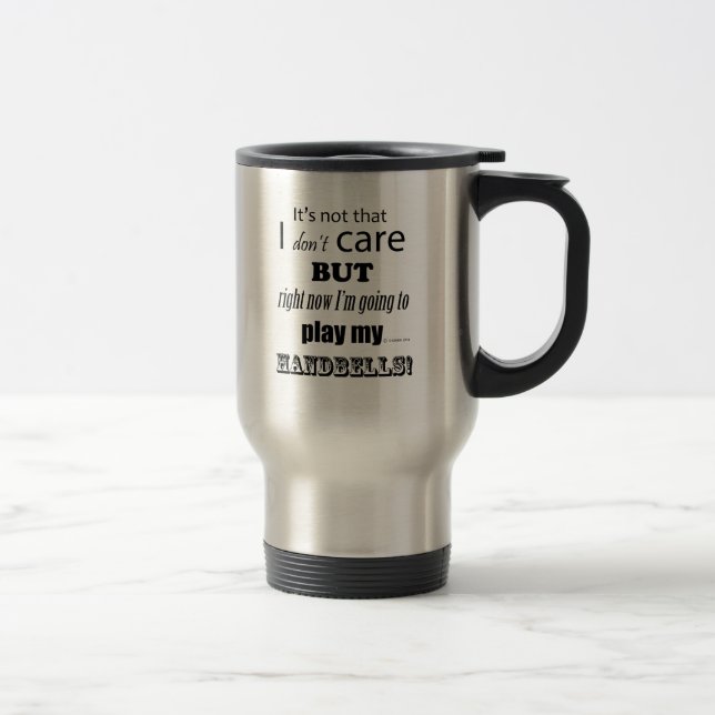 Je m'occupe Handbells Travel Mug (Droit)