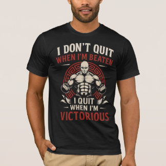 Je n’abandonne pas jusqu’au T-shirt victorieux