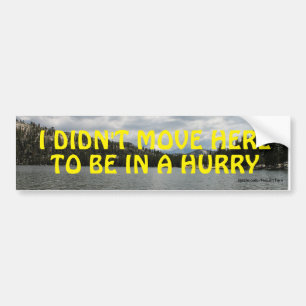 Je n'ai pas bougé ici pour être dans un Sticker de