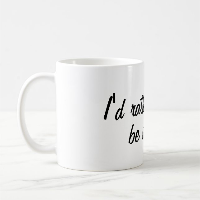 Je naviguerais plutôt la tasse de café (Gauche)