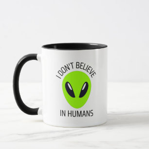 Je ne crois pas à la Mug de café humain