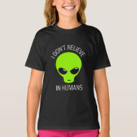 Je ne crois pas au T-shirt Humains