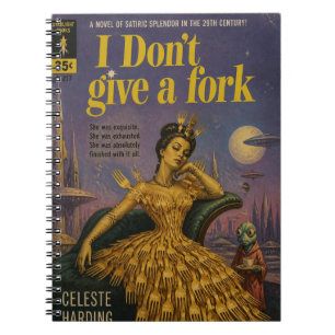 Je ne donne un fourchette Journal de couverture de