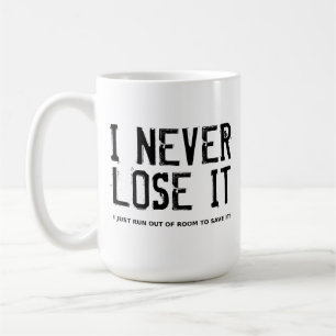 Je ne le perds jamais Tasse de moto cross Dirt Bik