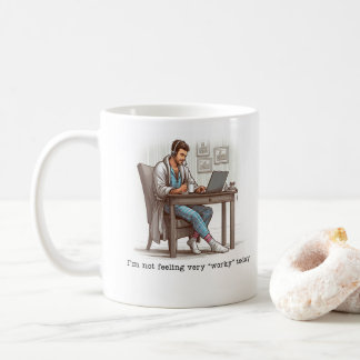 Je ne me sens pas "à l'aise" Aujourd'hui mug