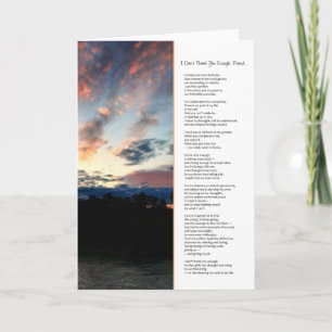 Je ne Merci pas assez, Ami...