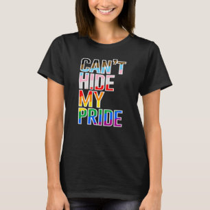 Je ne peux pas cacher mon T-shirt de fierté