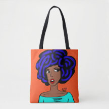 "Je ne peux pas l'imaginer" Sac en toile
