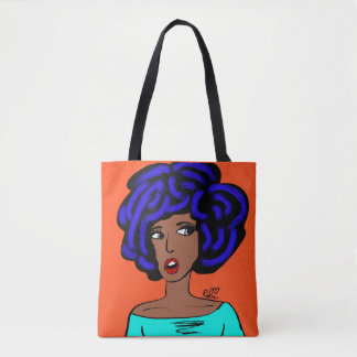 "Je ne peux pas l'imaginer" Sac en toile