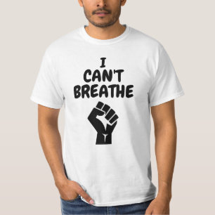 Je ne peux pas respirer le T-shirt Black Lives Mat