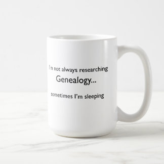 Je ne recherche pas toujours la généalogie… Tasse
