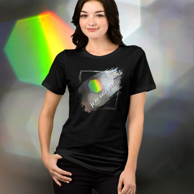 Je Ne Sais Quoi Chic Dazzling Tri-Blend Shirt (Von Creator hochgeladen)