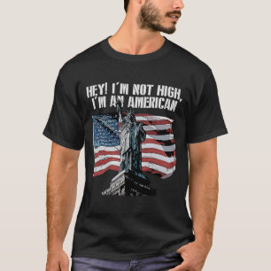 Je ne suis pas haut Je suis un patriotisme américa