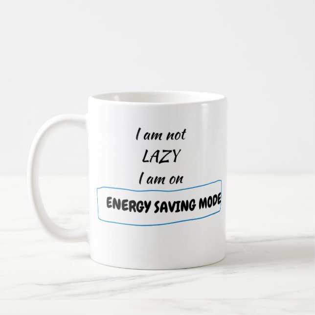 Je Ne Suis Pas Laze Mug (Gauche)