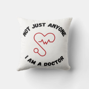 Je ne suis pas n'importe qui – Coussin de docteur