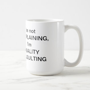 Je ne suis pas tasse PLAIGNANTE