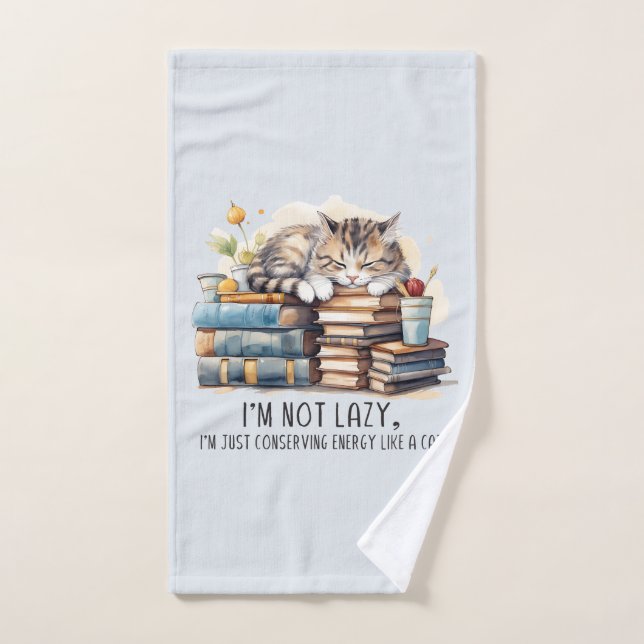 Je ne suis pas un chat mignon (Serviette à main)