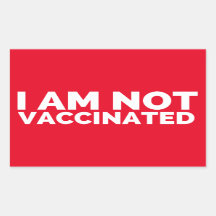 Je Ne Suis Pas Un Étiquette Vacciné