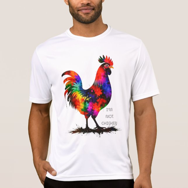 Je ne suis pas un T-shirt de poulet (Devant)