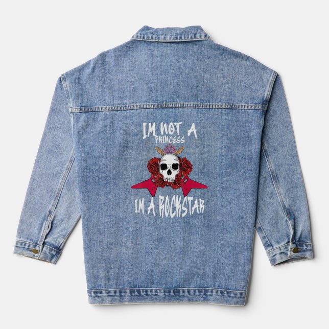 Je ne suis pas une princesse Je suis une Rockstar  (Verso)