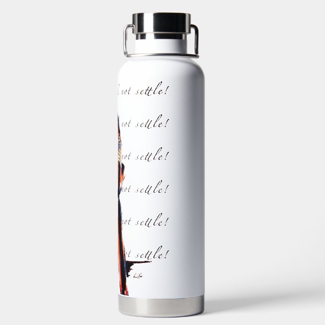 "Je Ne Vais Pas M'Installer !" - Bouteille D'Eau (Plage)
