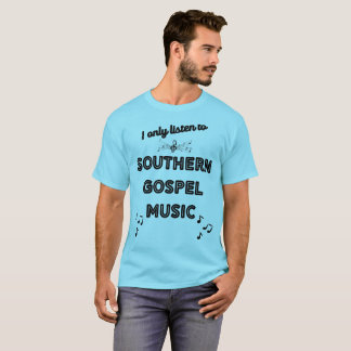 Je N'Écoutez Que Le T-Shirt De Musique Gospel Du S