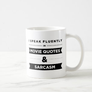 Je parle couramment dans la tasse de citations et