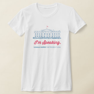 Je parle Kamala Harris pour le président T-Shirt