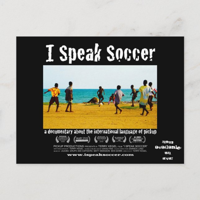 Je parle Soccer DVD Release Carte Postale (Devant)