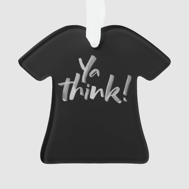 Je pense ! Fantastique T-shirt de Noël (devant)